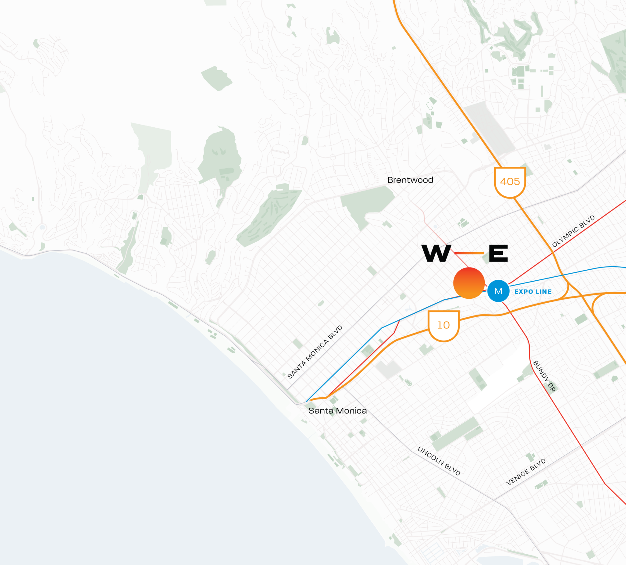 West Edge Neighborhood Map